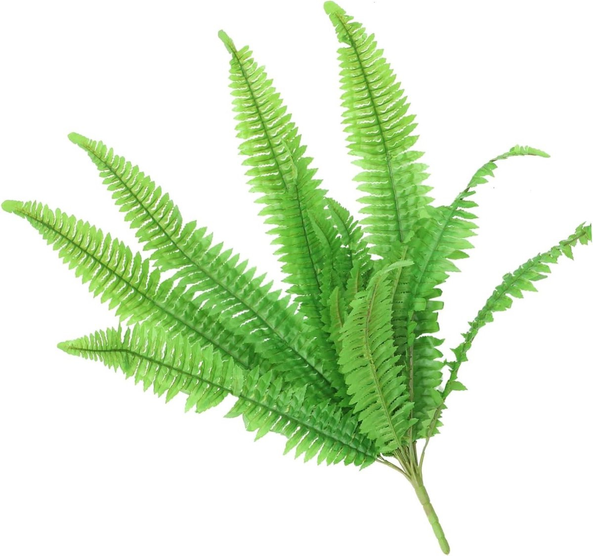 Hangende kunstplant Nep varen Wanddecoratie Levensecht Groen 75 cm - Groen