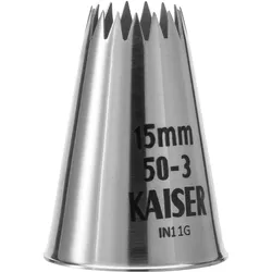 5x Kaiser Kronentülle 15 mm Profi Deko-Center, Spritzbeutel