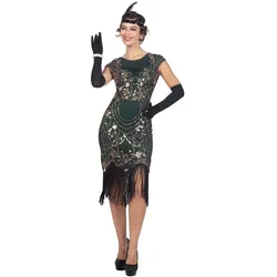 Wilbers Charleston 20er-Kleid, grün (42)