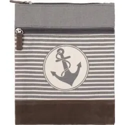 Cotton Crossbag 009 (Grey-White)
