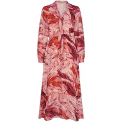 Kleid V-Ausschnitt Uta Raasch rot, 40