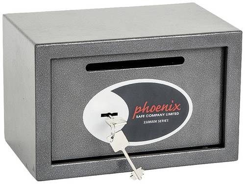 Phoenix SS0801KD VELA DEPOSIT HOME & OFFICE Tresor mit Banknoteneinwurf Schlüsselschloss