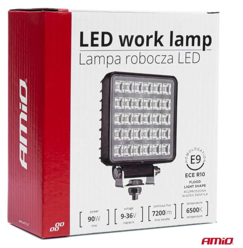 AMiO LED Inbouw Werklamp voor Professionals