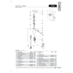 Ideal Standard Abdeckkappe STRADA, Multiport Kart., F960874AA Chrom