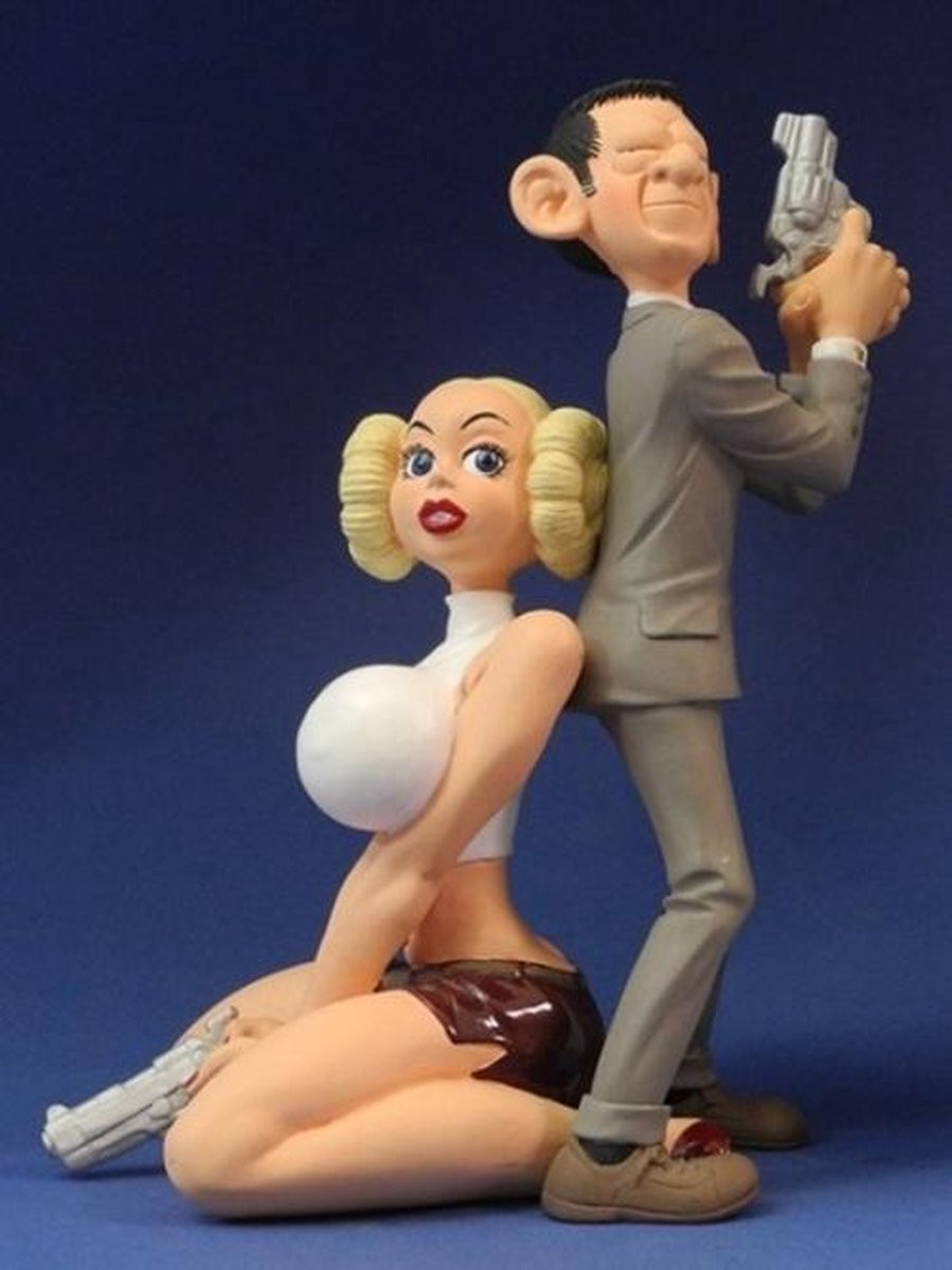 Agent 327 Agent en Olga Stripfiguur Beeld voor volwassenen