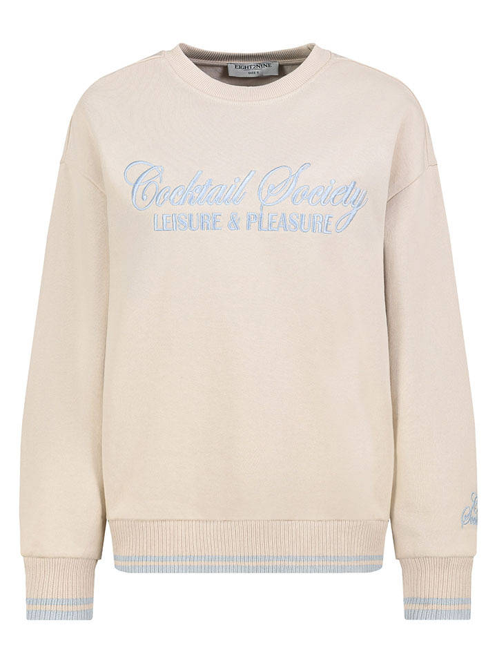 Eight2Nine Sweatshirt in Beige - XS