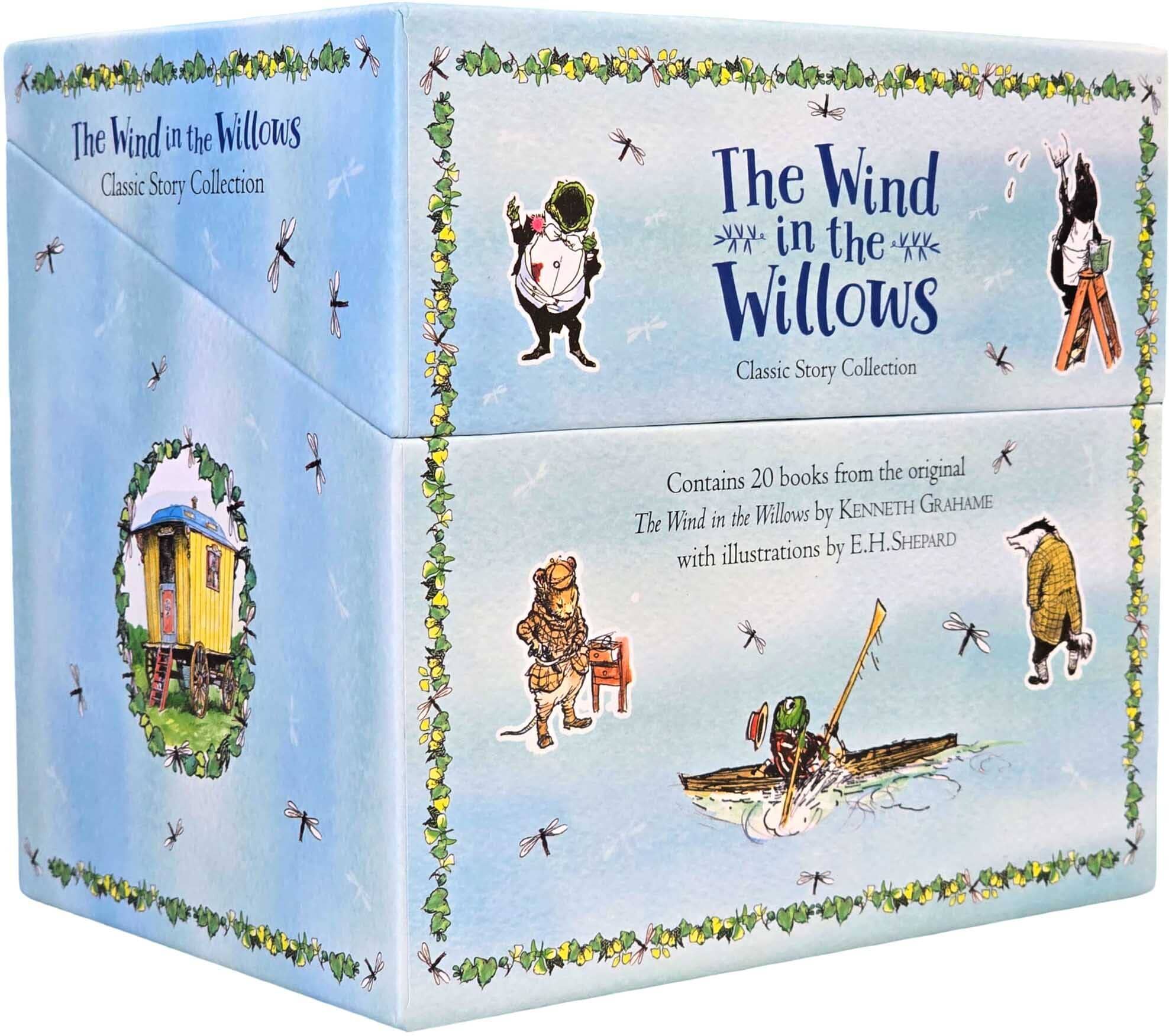 The Wind In the Willows Classic Story Collection By Kenneth Grahame: 20 Books Box Set - Ages 8+ - Hardback HarperCollins Publishers