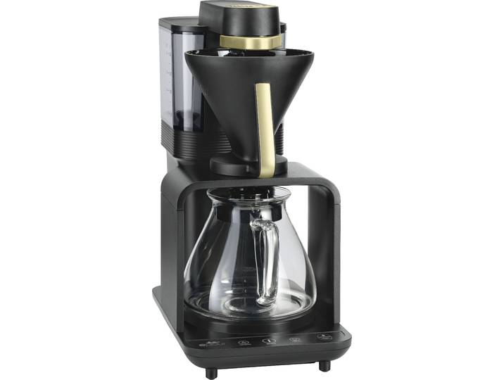 MELITTA Filterkaffeemaschine epour 1024-11 Schwarz/Silber , schwarz (schwarz, gold), 1 l, 8, Kaffeemaschinen, Filterkaffeemaschine