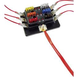 SecoRüt FHA506 LED Stromkreisverteiler Flachsicherung Standard Pole 6 30 A 1 St.