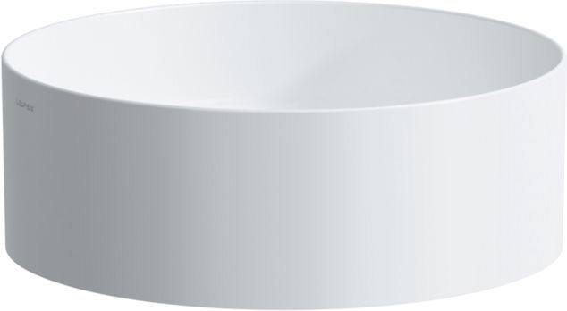 LAUFEN Living Square Waschtisch-Schale 8114354001121, LCC, 38x38cm, ohne Überlauf und Hahnloch, Saphirkeramik
