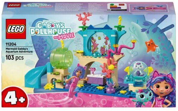Lego AQUARIO GABBY SEREIA 11204