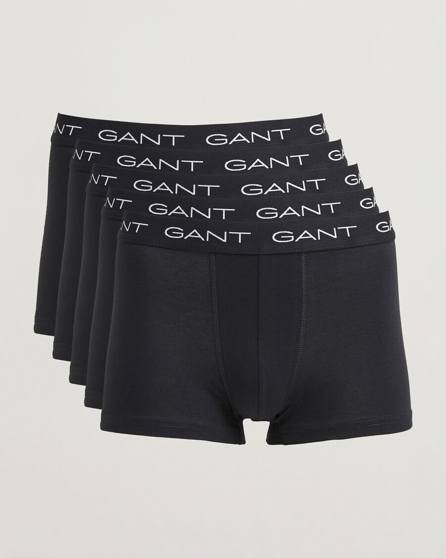 GANT 5-Pack Trunks Black men XXL Sort