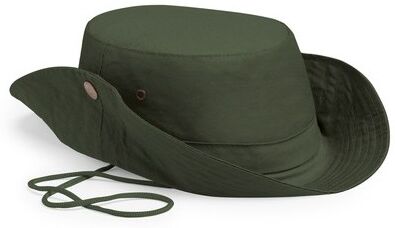 Chapeau publicitaire en coton Safari coton vert