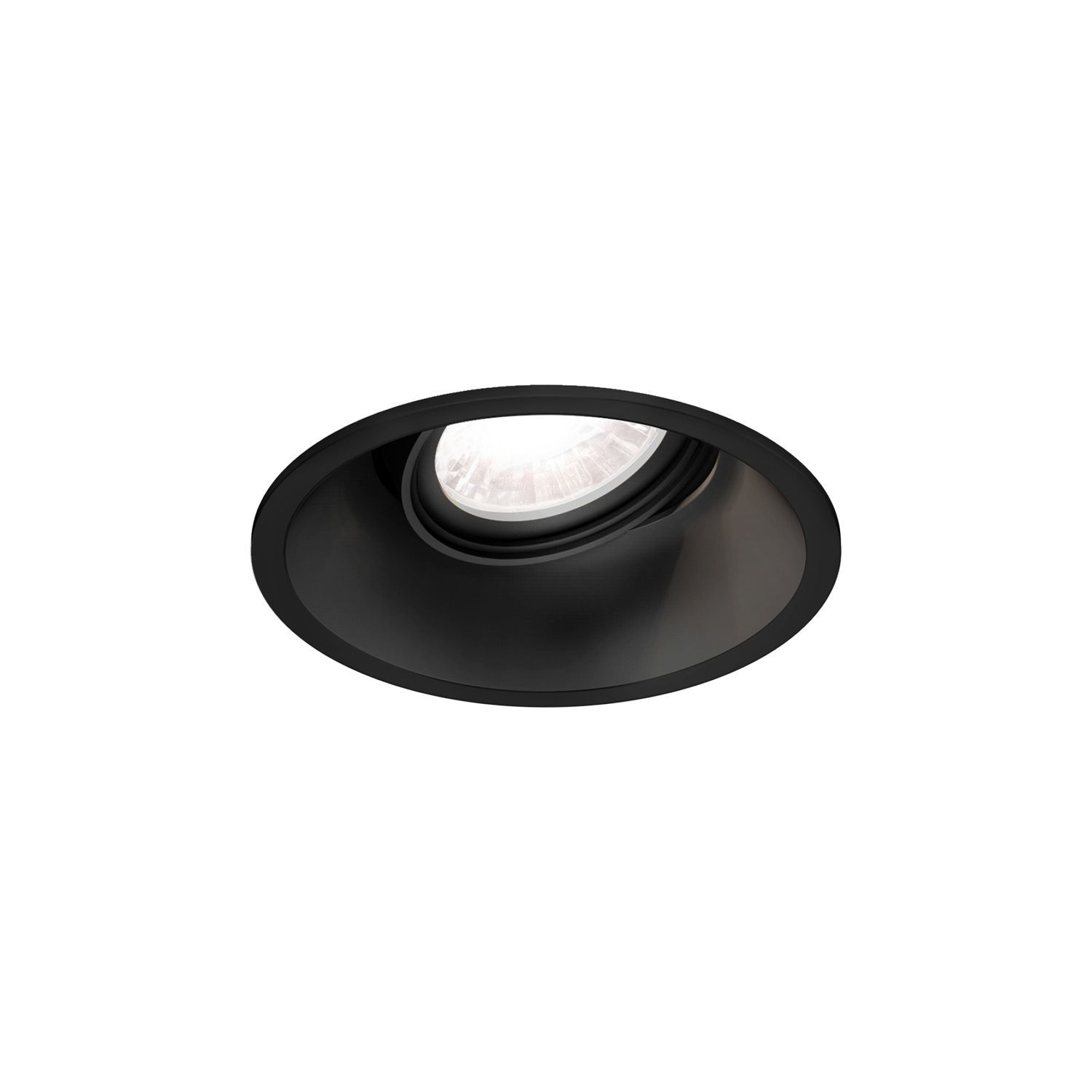 Wever & Ducré LED-Einbaustrahler DEEP ADJUST PETIT 1.0 LED schwarz 2700K Blattfedern 153661B3C 5404037306190