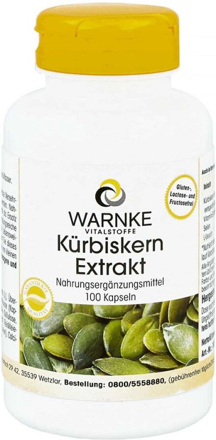 Kürbiskern Extrakt Kapseln