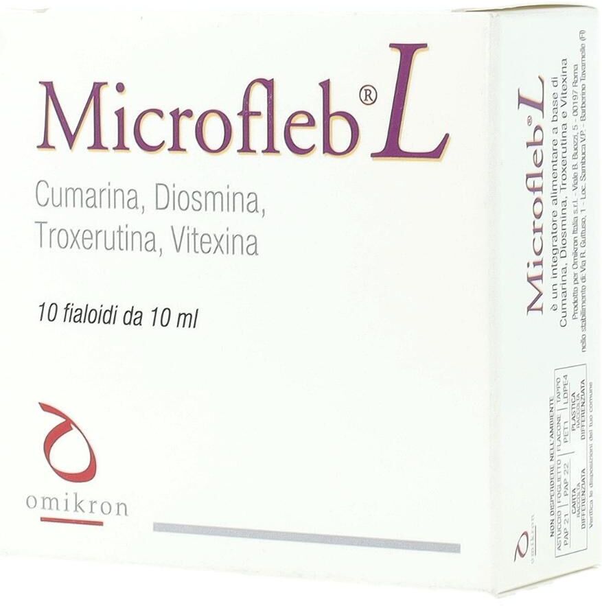 OMIKRON ITALIA Srl MICROFLEB L 10 FIALOIDI MONODOSE 10 ML