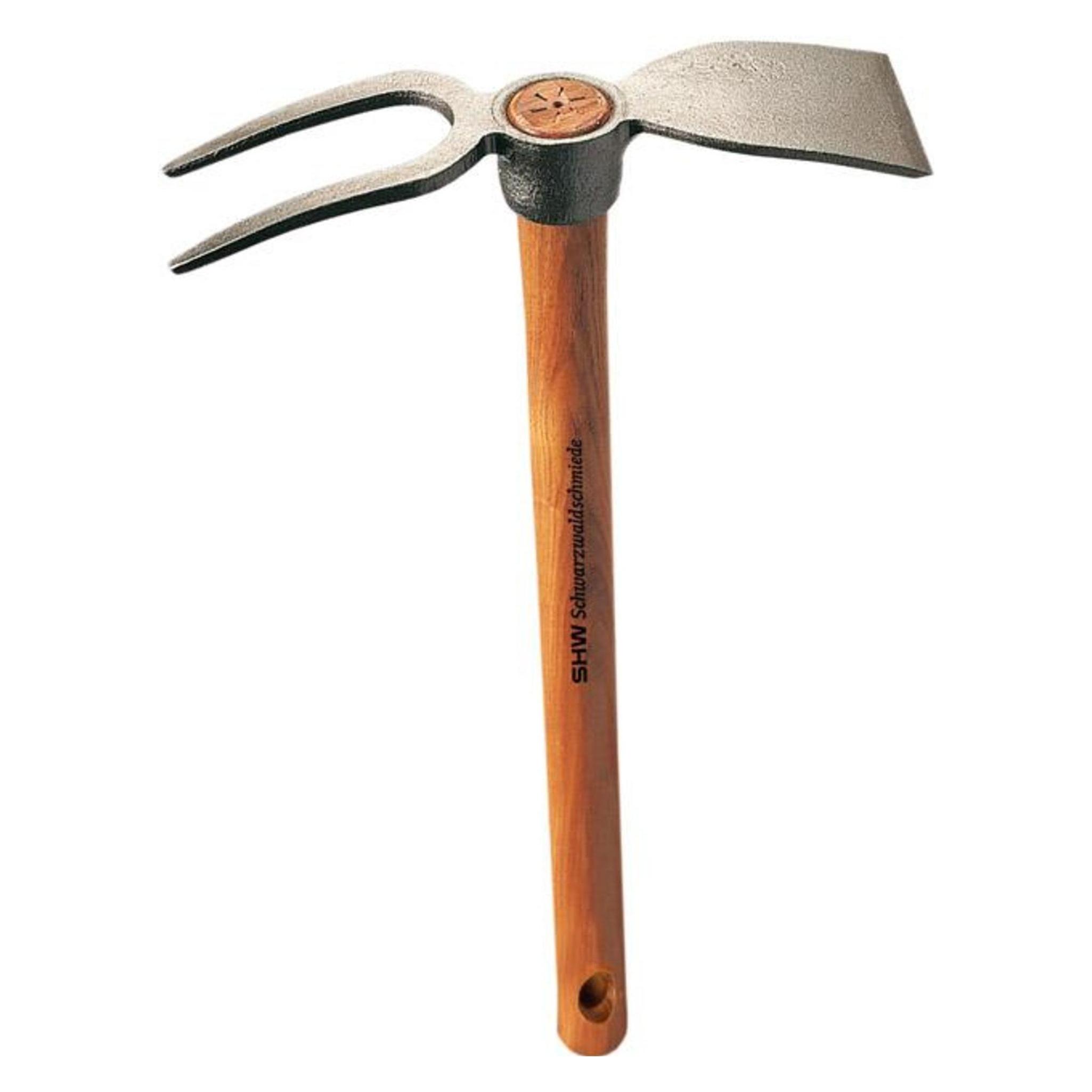 Magni SHW - Schmiedetechnik - Gartenwerkzeuge - Rex-Kleinhacke, Breitblatt und 2 Zinken (4011798474900)