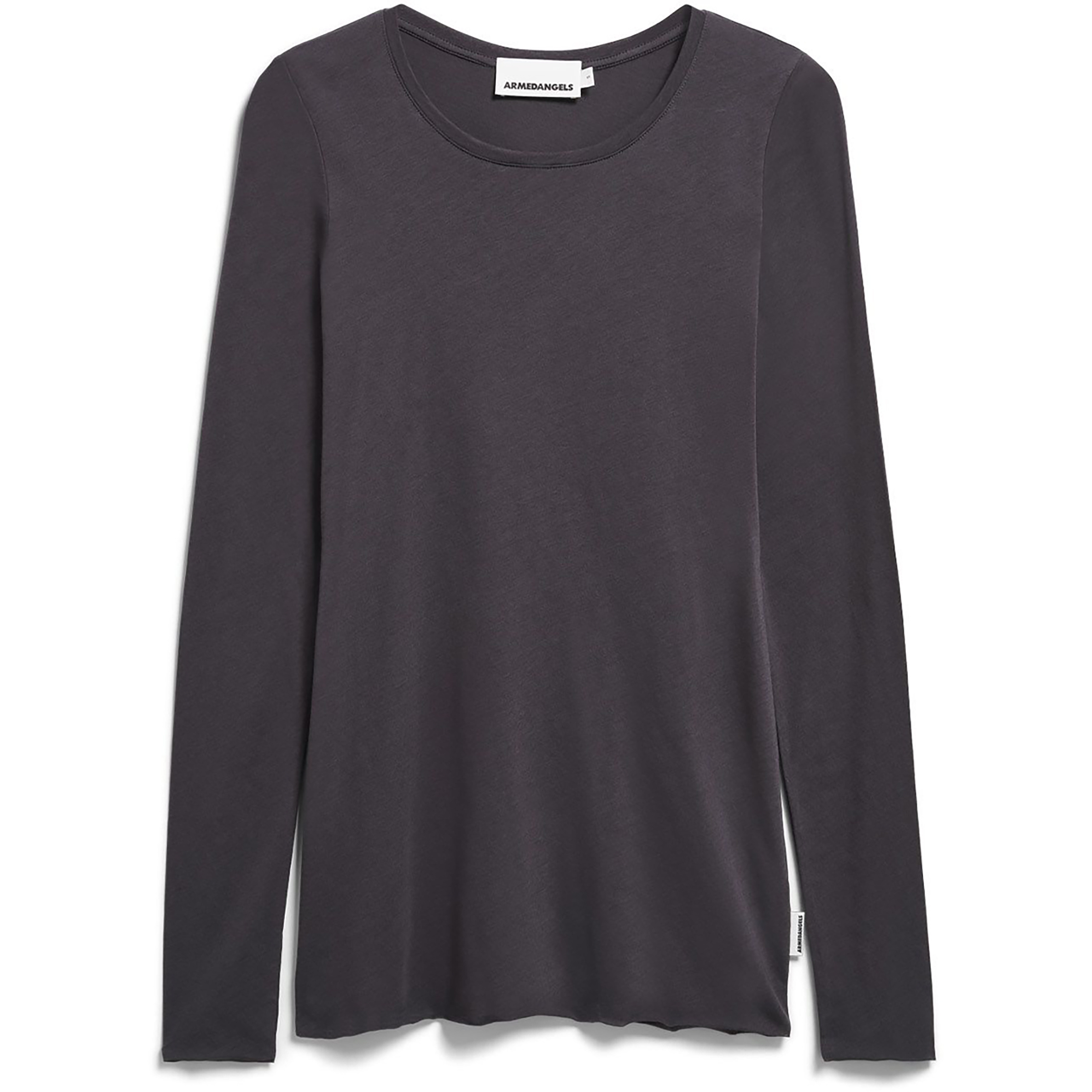 Armedangels Einiaara Soft Damen Longsleeves grau Größe L Lifestyle Hautfreundlich