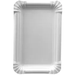 PAPSTAR Papp-Teller 'pure' eckig, 165 x 230 mm, weiß, 25er