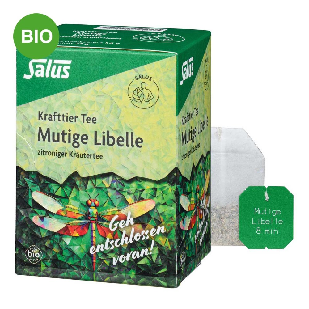 SALUS Pharma GmbH Salus Krafttier Tee Mutige Libelle – Bio-Kräutertee mit Johannis 19351133