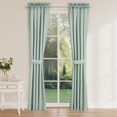 "SPRING SOCIAL 84"" WINDOW PANEL PAIR by Royal Court in Spa (Size ONE SIZE)"