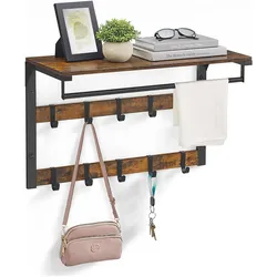 Vasagle, Kleiderhaken + Wandgarderobe, Elizabeth
