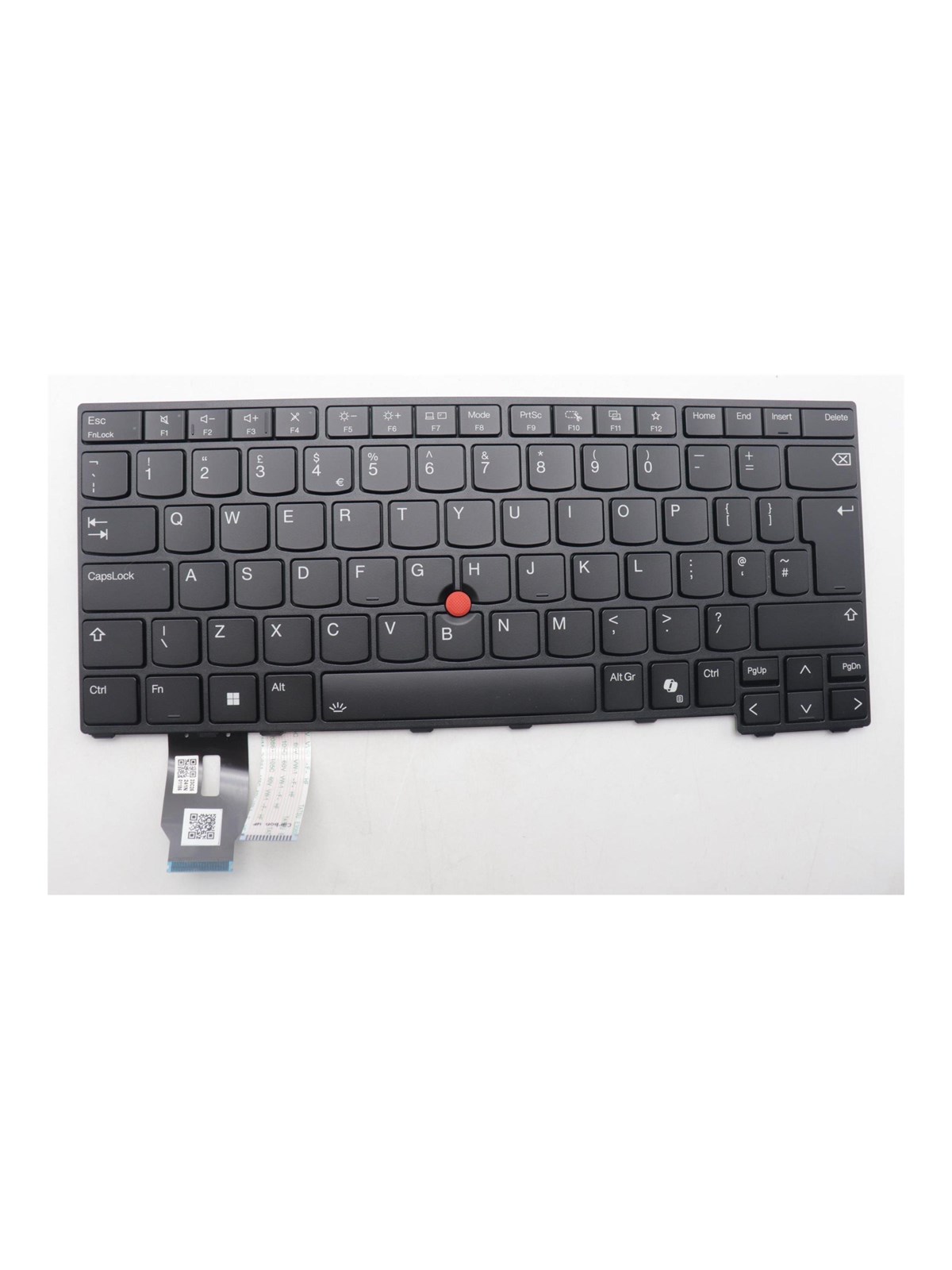 Lenovo Chicony - notebook replacement keyboard - with Trackpoint - QWERTY - UK - black Input Device - Laptop Ersatztastatur - Englisch (UK) - Schwarz