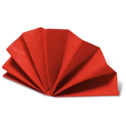 VEPATIM 400 Servietten DekoStar 38 x 38 cm rot