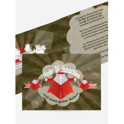 Weihnachtsgrußkarten geschäftlich selbst gestalten mit Spruch und Fotos im Onlinedesigner bei Meine-Kartenmanufaktur.de
