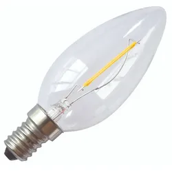 Bailey | LED-Kerzenlampe | Kleine Fassung E14 | 1W