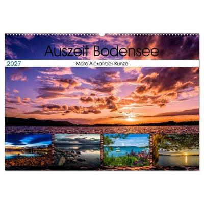 Auszeit Bodensee (Wandkalender 2027 DIN A2 quer), CALVENDO Monatskalender