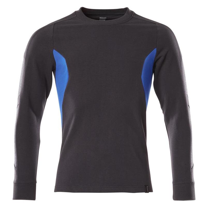 Mascot Sweatshirt Accelerate Schwarzblau/Azurblau Gr.XL (4XL) (229309)