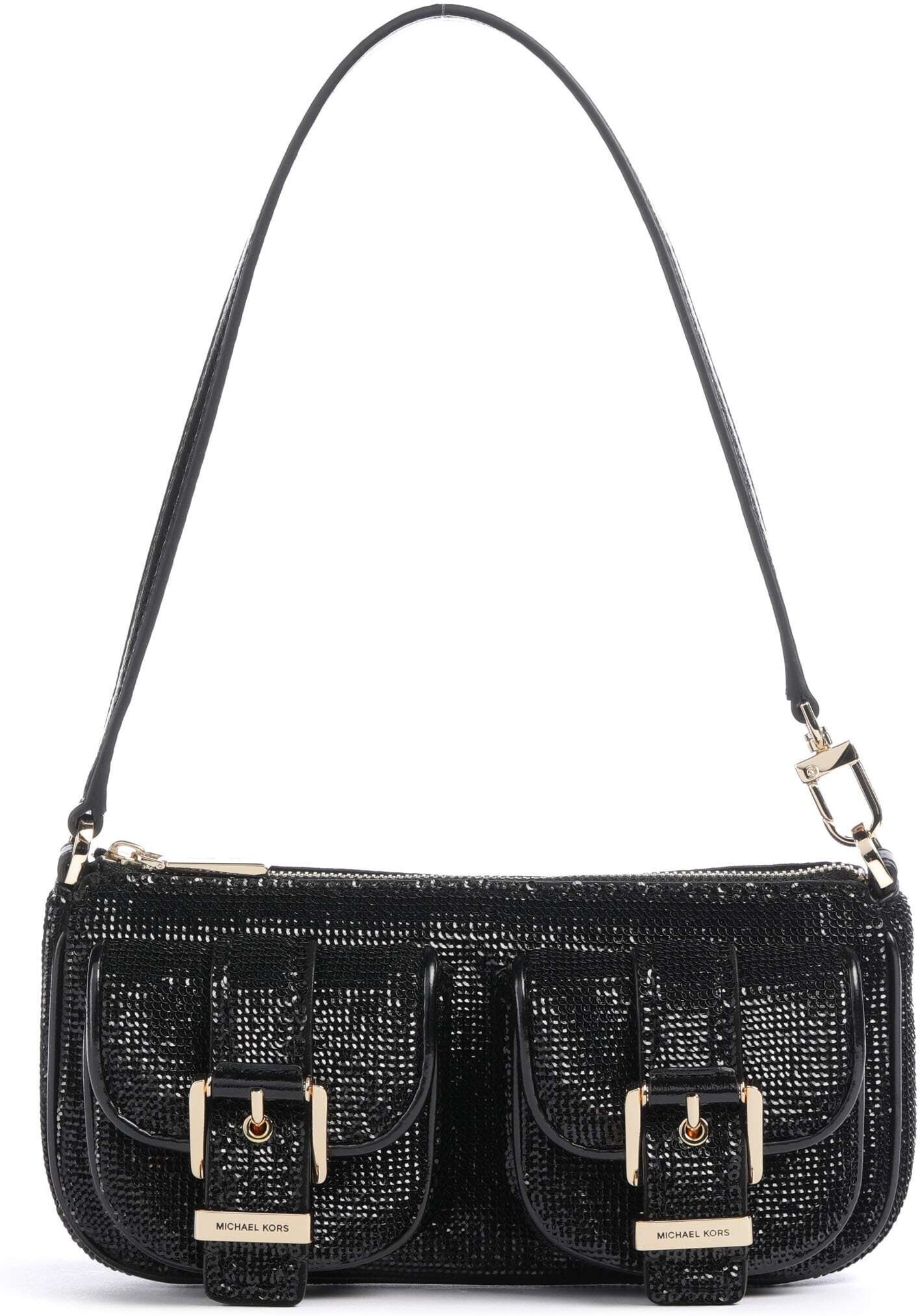 Michael Kors Zoe Small Schultertasche, schwarz