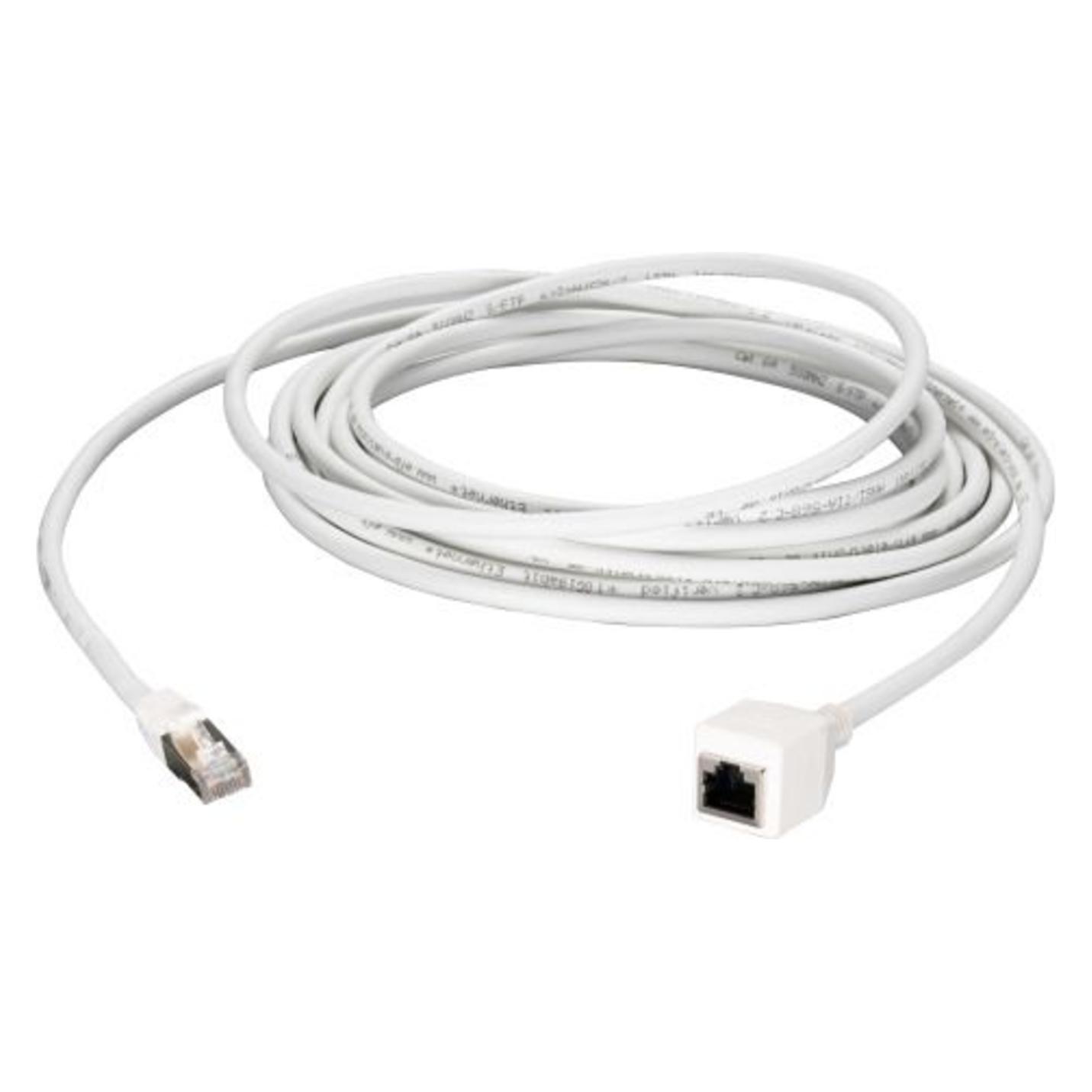 EFB Elektronik RJ45 Patchkabelverlängerung Cat.6A, S/FTP, AWG26, weiss, 3m (S/FTP, CAT6a, 3 m) (K5546WS.3)