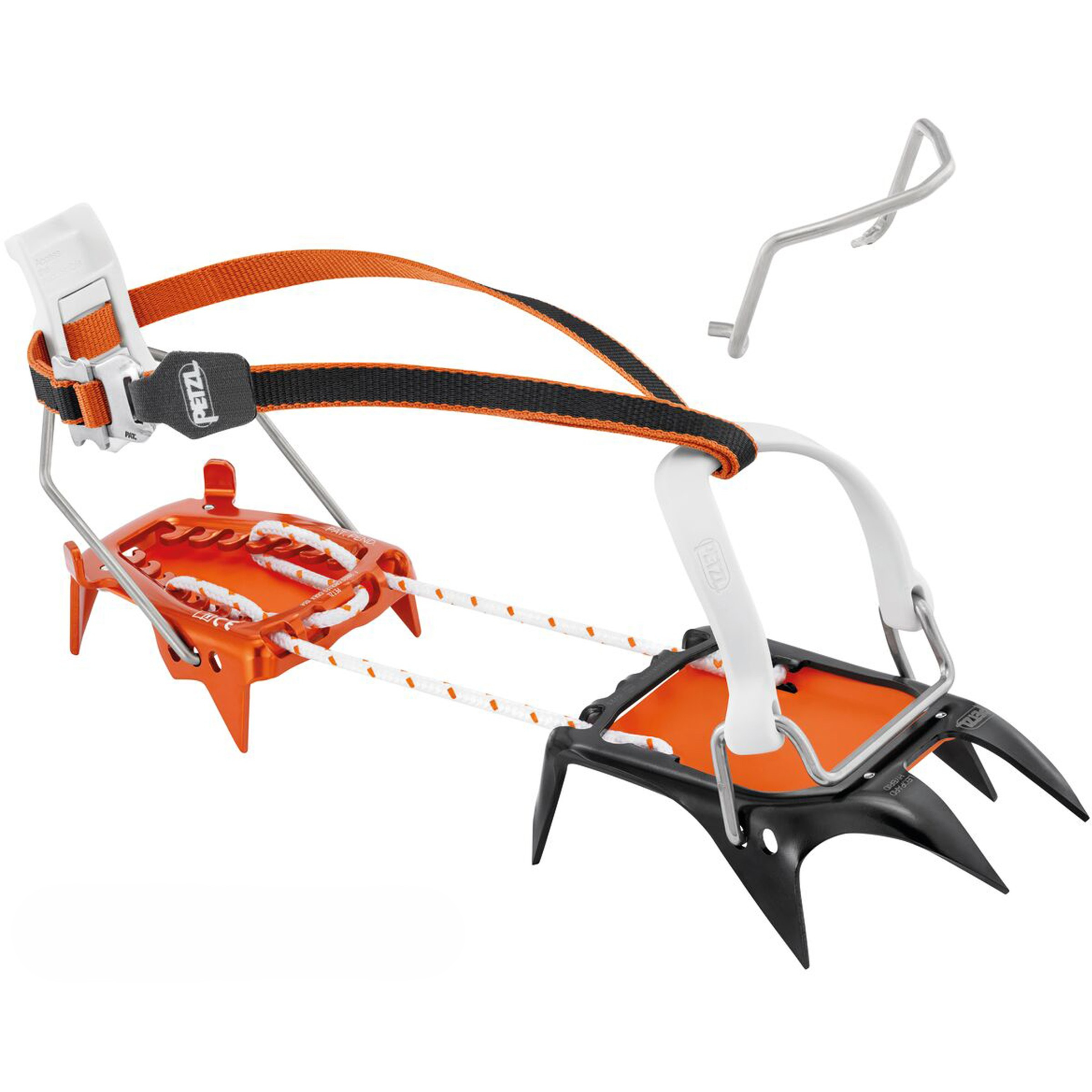 Petzl Leopard Hybrid LLU Steigeisen Steigeisen orange Trekking