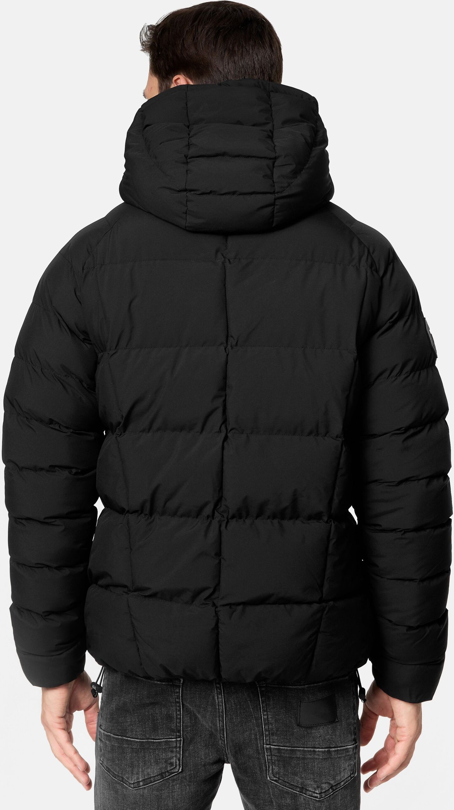 Winterjacke TRUEPRODIGY "Murphy Reflektierender Innenkragen", Herren, Gr. M, schwarz, Obermaterial: 100% Polyester PES., regular fit, Jacken Winterjacke