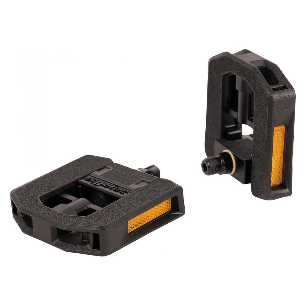 Ergotec Pedale EP-F 9/16" 9mm Faltpedale IGUS ALU/PP Kunststoff Format: 102x100mm Reflektor (86063101)
