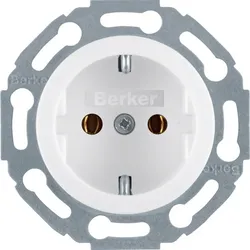Berker Steckdose pws/gl 414520