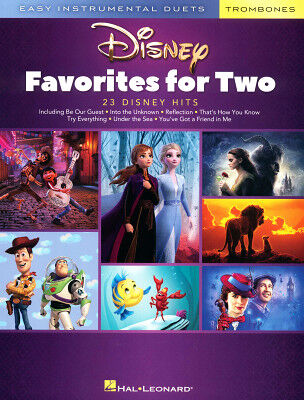Hal Leonard Disney Favorites Two Trombone