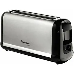 Moulinex Subito 1 1 Scheibe(n), Edelstahl, Toaster, Schwarz