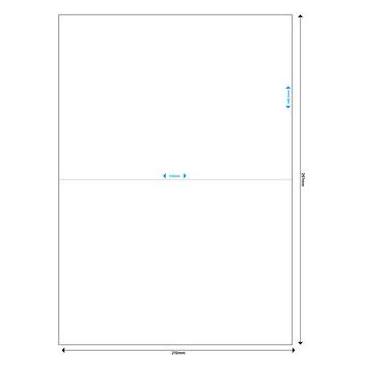 MediaRange MRINK141 Dauerhaft Weiss 100Stück(e) selbstklebendes Etikett (MRINK141)