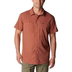 COLUMBIA Herren Hemd Silver Ridge Utility Lite Short Sle, Größe M in Braun Braun