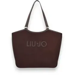 Liu Jo für Damen. AF6117-T711A Braune Shopping Bag (OSFA), Lässig, Polyester