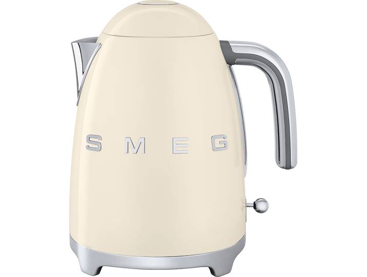 SMEG Wasserkocher KLF03CREU , beige (crème), B:22,3cm H:24,8cm T:17,1cm, Wasserkocher, Wasserkocher