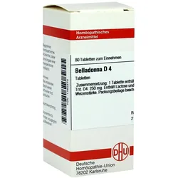 Belladonna D 4 Tabletten 80 St