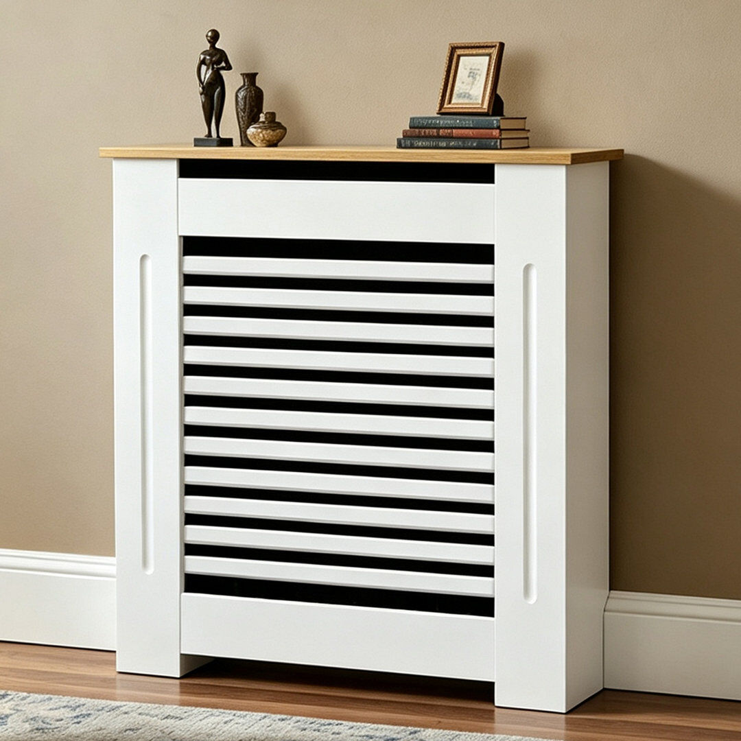 B Fashion Radiator Cover Size: 92.5cm H x 78cm W x 20cm D