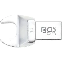BGS Einsteck-Maulschlüssel 14 mm Aufnahme 14 x 18 - 6901-14