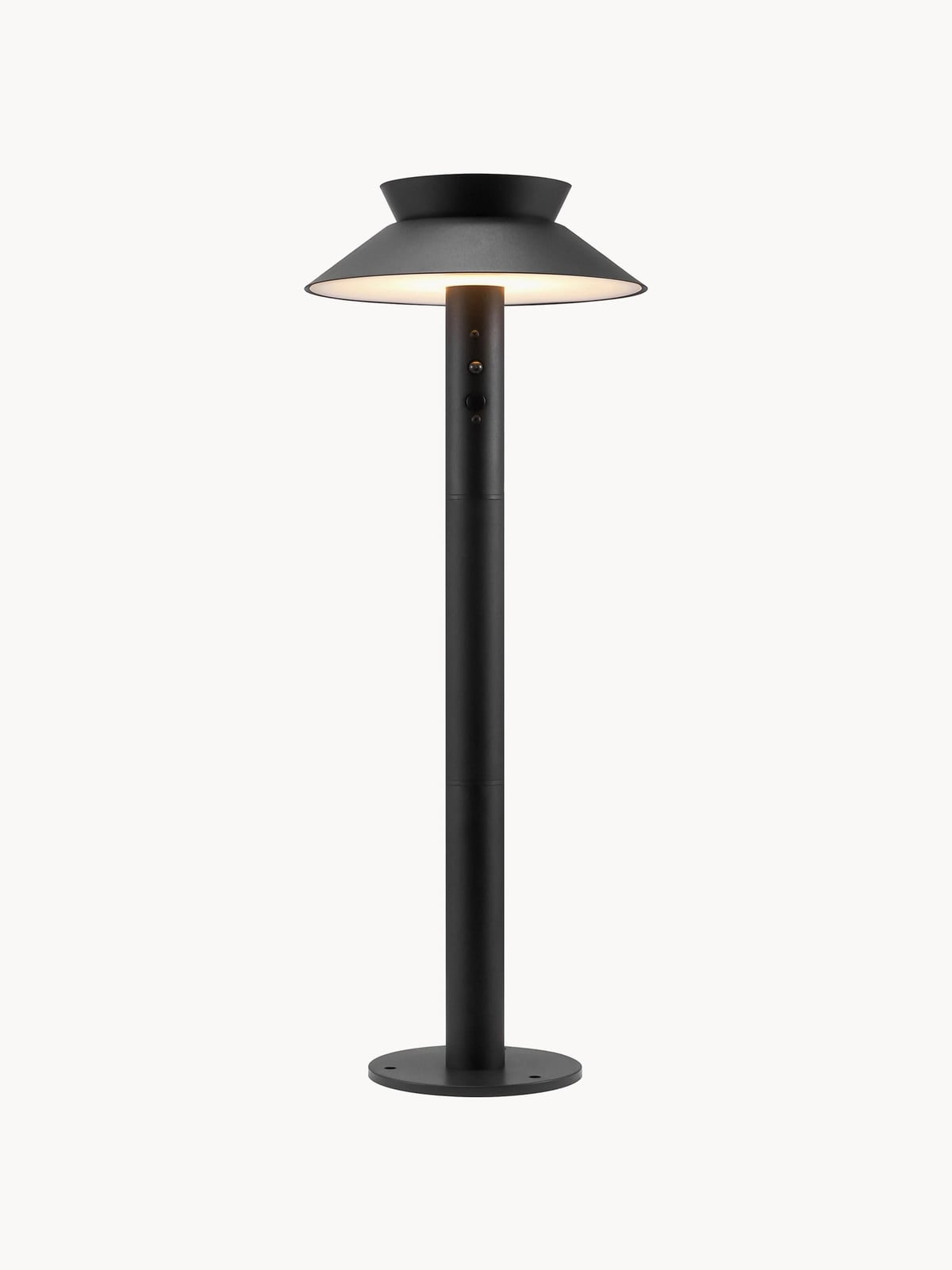 Nordlux Justina Solar LED tuinpadverlichting met bewegingsmelder, zwart