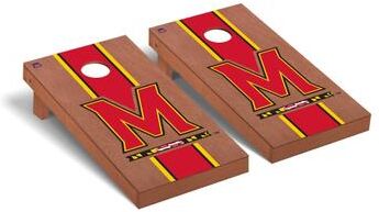 Skip's Garage Maryland Terps 2x4 Pro Cornhole Boards - V3