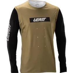 Leatt, Velotrikot, MTB Gravity 8.0 Radtrikot (3XL), Braun, 3XL